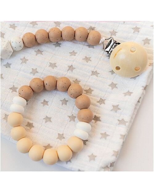Chewies&more Teether Duo Cool - Gritt Cream and Navaho Teethers
