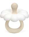 Chewies&more Teether - White - Daisy Collection - Food Grade Silicone Teethers