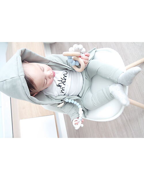 Chewies&more Teether with Rattle Duo - Blue and Marble Teethers