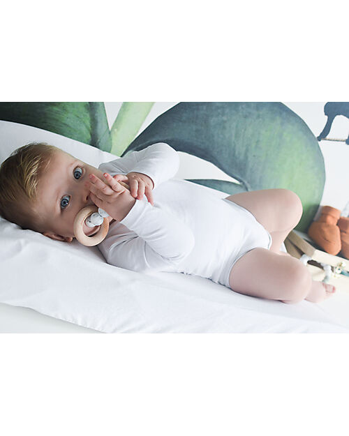 Chewies&more Teether with Rattle Duo - Blue and Marble Teethers