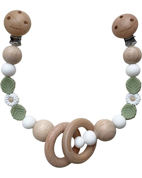 Chewies&more Toy for Pram and Stroller - Daisy - White Accessories