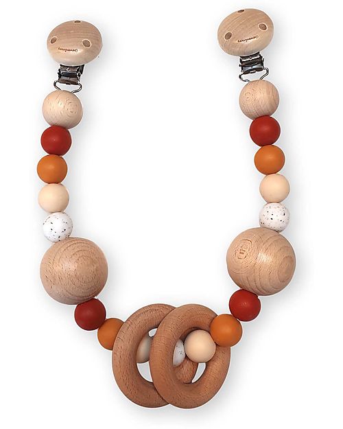 Chewies&more Toy for Pram and Stroller - Ombre Clay Accessories