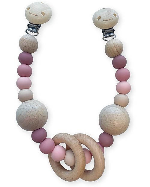 Chewies&more Toy for Pram and Stroller - Ombre Rose Accessories