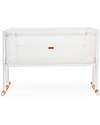 Childhome 2 in 1 Evolux Bedside Sleeper - White -  97 x 64 x 85 cm Next To Me Cribs