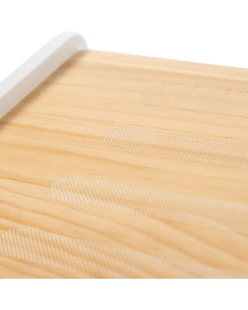 Childhome 2 in 1 Wooden Step and Box - White - 35x23x18 cm Stools