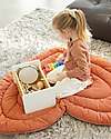 Childhome 2 in 1 Wooden Step and Box - White - 35x23x18 cm Stools