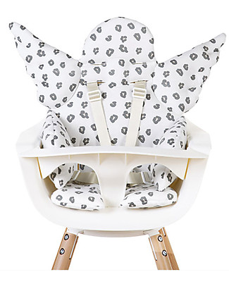 Childhome Angel Universal Seat Cushion - Jersey Leopard Accessories for High Chairs
