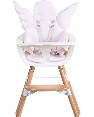 Childhome Angel Universal Seat Cushion, Old Pink - 100% cotton jersey Accessories for High Chairs
