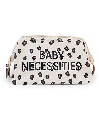 Childhome Baby Necessities Beauty Case - Leopard Makeup Bags & Pouches