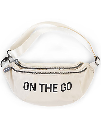 Childhome Banana Bag On The Go - Off White Pouch