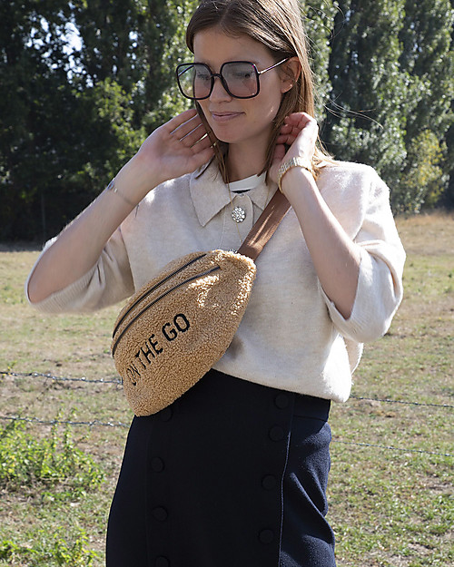 Childhome Banana Bag On The Go - Teddy Beige Pouch