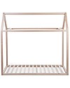 Childhome Bed Frame House Natural, Beech Wood - 140x70 cm Montessori Beds