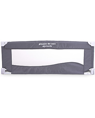 Childhome Bed Rail "Do Not Disturb" Grey - 120 cm Single Bed