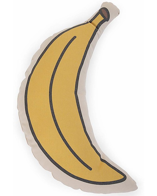 Childhome Canvas Cushion Banana -54x32x14 cm Cushions