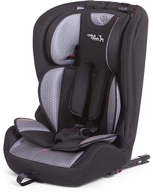 Childhome Car Seat Group 1/2/3 - Isofix Grey Anthracite - from 9 months up to 12 years! Car Seats Group 1/2/3