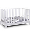 Childhome Cot Bed with White Frame - 70x140 cm - From Birth Cots and Cotbeds