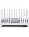 Childhome Cot Bed with White Frame - 70x140 cm - From Birth Cots and Cotbeds