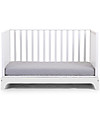 Childhome Cot Bed with White Frame - 70x140 cm - From Birth Cots and Cotbeds