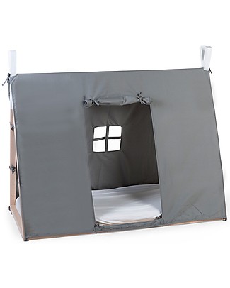 Childhome Cover for Childhome Bed Frame Tipi - Grey - 140x70 cm Montessori Beds