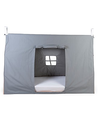 Childhome Cover for Childhome Bed Frame Tipi, Grey - 90 x 200 cm Montessori Bed