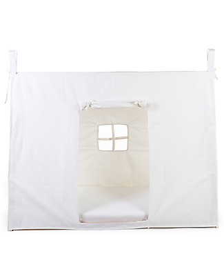 Childhome Cover for Childhome Bed Frame Tipi, White - 140x70 cm Single Bed