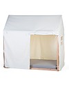 Childhome Cover for Childhome Tipi Bed Frame House - White - 140x70 cm Single Bed