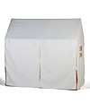Childhome Cover for Childhome Tipi Bed Frame House - White - 200 x 90 cm Single Bed