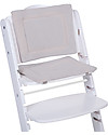 Childhome Cushions Tricot for Evolutive High Chair Lambda 2 and 3, Mouse Grey - 2-pieces set High Chairs