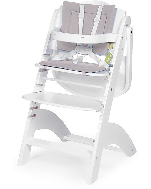 Childhome Cushions Tricot for Evolutive High Chair Lambda 2 and 3, Mouse Grey - 2-pieces set High Chairs