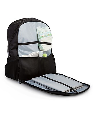 Childhome Daddy Bag BackPack, 40x20x47 cm - Black Large Backpacks