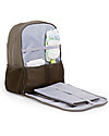 Childhome Daddy Bag Backpack - Diaper Bag - 36 x 20 x 48 cm - Kaki - Includes Foldable Changing Mat! Changing Backpack