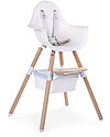 Childhome Evolu 2 Basket Sandwich, White - 24x15 cm Accessories for High Chairs