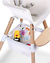 Childhome Evolu 2 Basket Sandwich, White - 24x15 cm Accessories for High Chairs