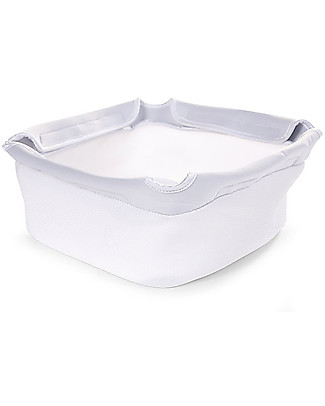 Childhome Evolu 2 Basket Sandwich, White - 24x15 cm Toy Storage Boxes