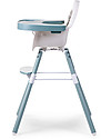 Childhome Evolu 2 Chair, Evolutive High Chair 3-in-1, Jade Green - Includes dining trays and extra legs High Chairs