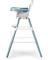 Childhome Evolu 2 Chair, Evolutive High Chair 3-in-1, Jade Green - Includes dining trays and extra legs High Chairs