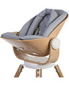Childhome Evolu Newborn Seat Cushion in Jersey - Grey Accessories for High Chairs