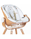 Childhome Evolu Newborn Seat Cushion with Reducer - Hearts Accessories for High Chairs