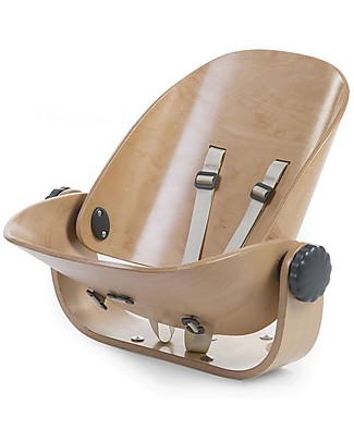 Childhome Evolu Newborn Seat, Natural/Anthracite - For Evolu and Evolu ONE.80° High Chair High Chairs
