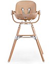 Childhome Evolu Newborn Seat, Natural/White - For Evolu and Evolu ONE.80° High Chair Accessories for High Chairs
