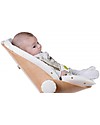 Childhome Evolu Newborn Seat, Natural/White - For Evolu and Evolu ONE.80° High Chair Accessories for High Chairs
