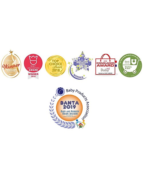 Childhome Evolu ONE.80° Chair - Anthracite Evolutive High Chair and Kids Chair - Swivel Seat High Chairs