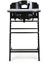 Childhome Evolutive Wooden High Chair Lambda 3, Black - It becomes a normal chair! High Chairs