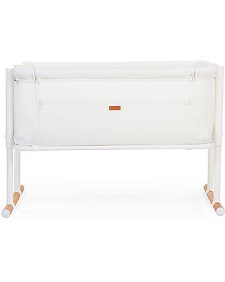 Childhome Evolux Bedside Sleeper - White - 97 x 64 x 85 cm Next To Me Cribs