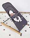 Childhome Evolux Bouncer - 3D Mesh - Natural Anthracite Bouncers