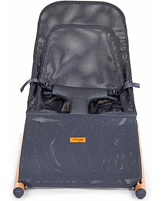 Childhome Evolux Bouncer - 3D Mesh - Natural Anthracite Bouncers