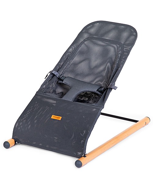 Childhome Evolux Bouncer - 3D Mesh - Natural Anthracite Bouncers