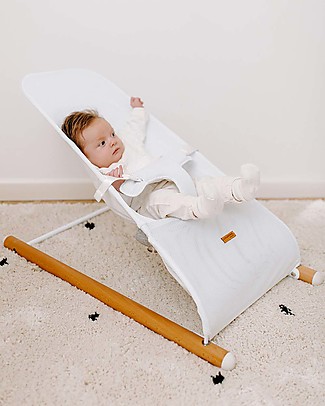 Childhome Evolux Bouncer - 3D Mesh - Natural White Bouncers