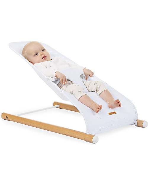 Childhome Evolux Bouncer - 3D Mesh - Natural White Bouncers
