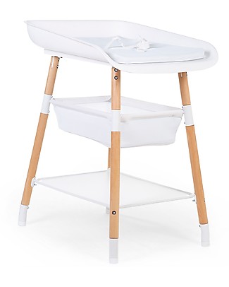 Childhome Evolux Changing Table, Natural/White Changing Tables